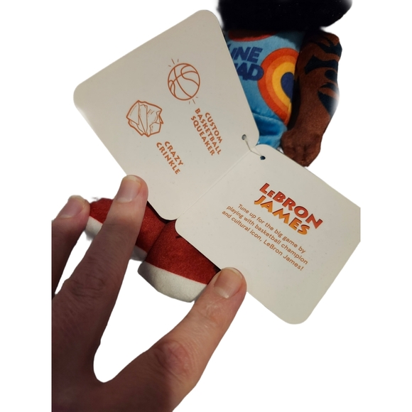 BARKBOX LeBron James Space Jam Toy Limited Edition M/L NWT - Picture 3 of 6